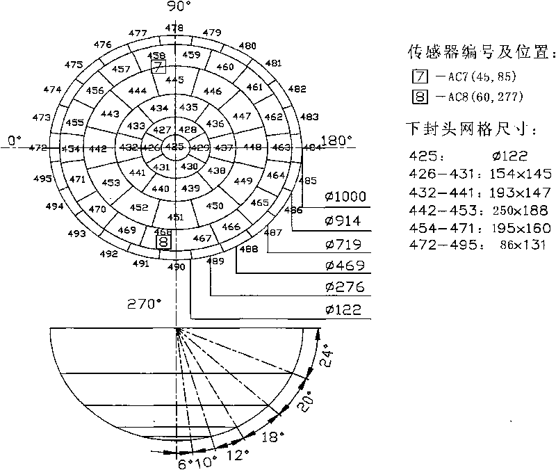 Loose part diagnosis method for nuclear power station