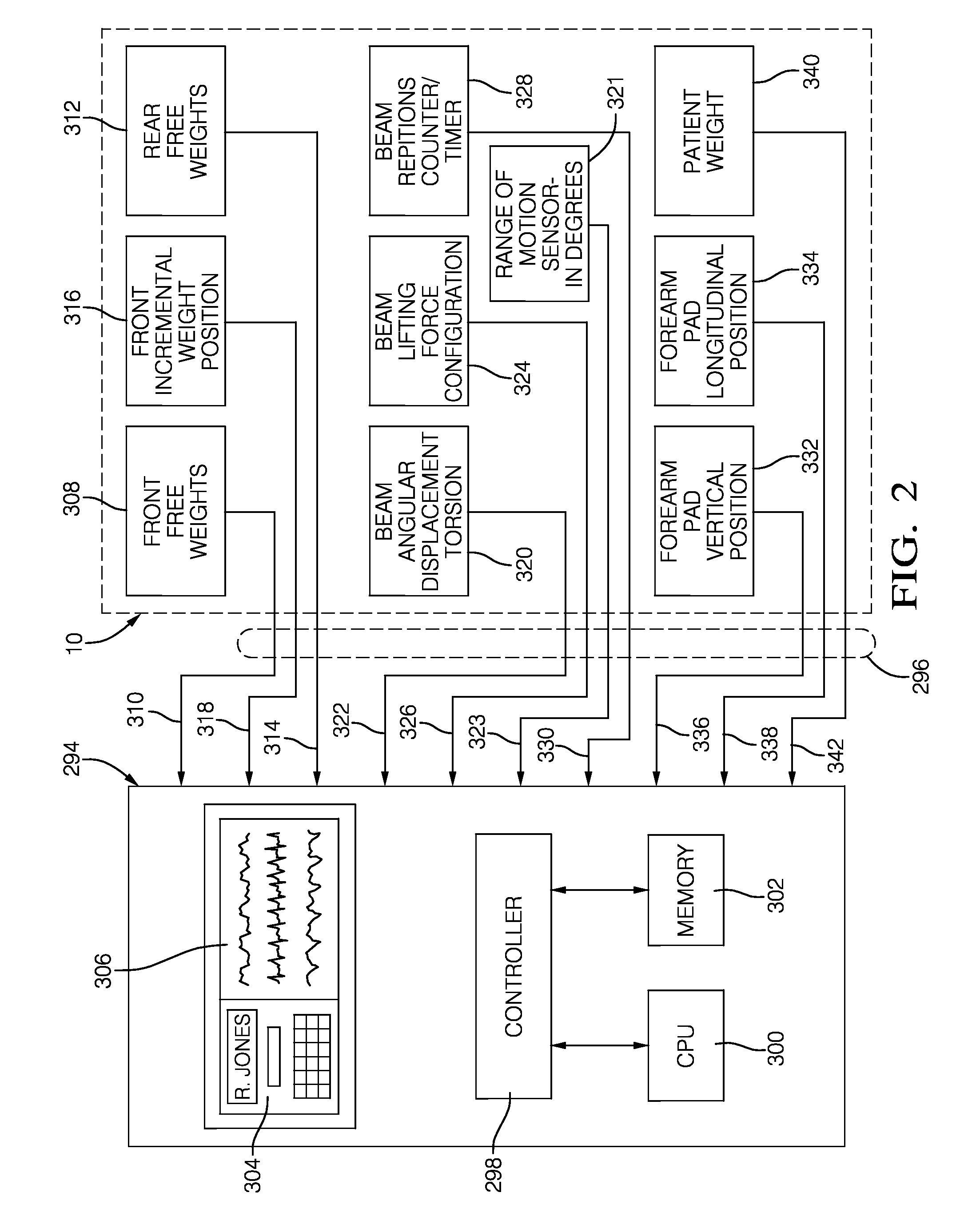 Muscular evaluation and exercise device