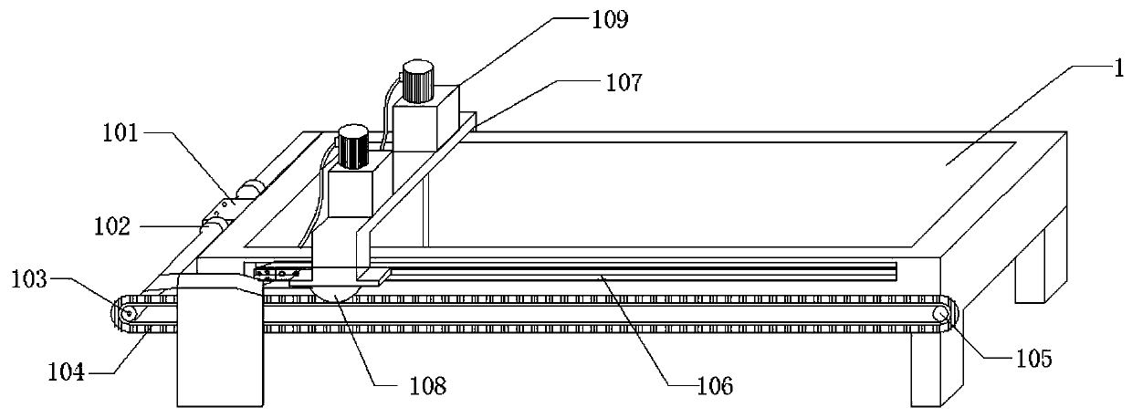 Method and device for improving paint dipping effect of reinforcing mesh