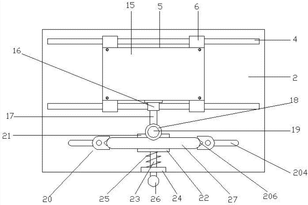 Deburring device special for cabinet handle