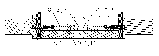 Multi-hole forming machine for section tube and using method thereof