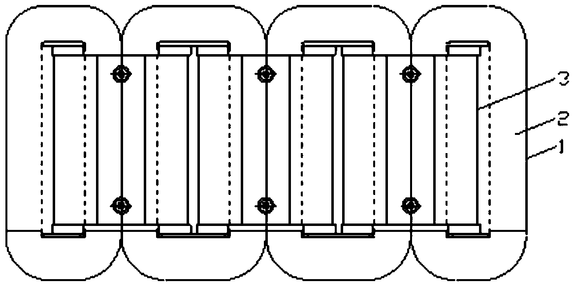 A manufacturing method of an amorphous alloy iron core with an ultra-thin epoxy resin coating