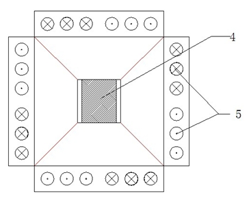 Multidirectional vibration energy recovery structure