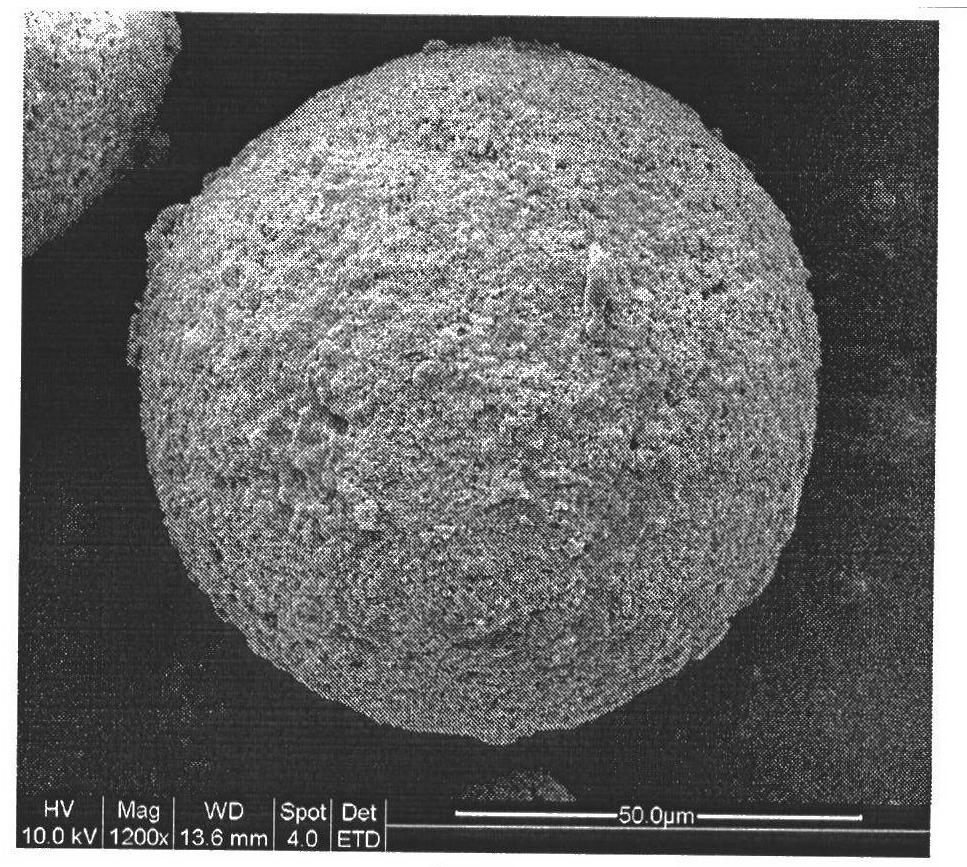 Hole channel amplification method of porous ceramic microballoon sphere