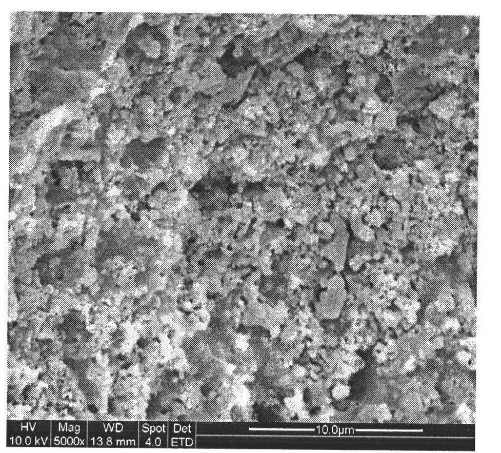 Hole channel amplification method of porous ceramic microballoon sphere