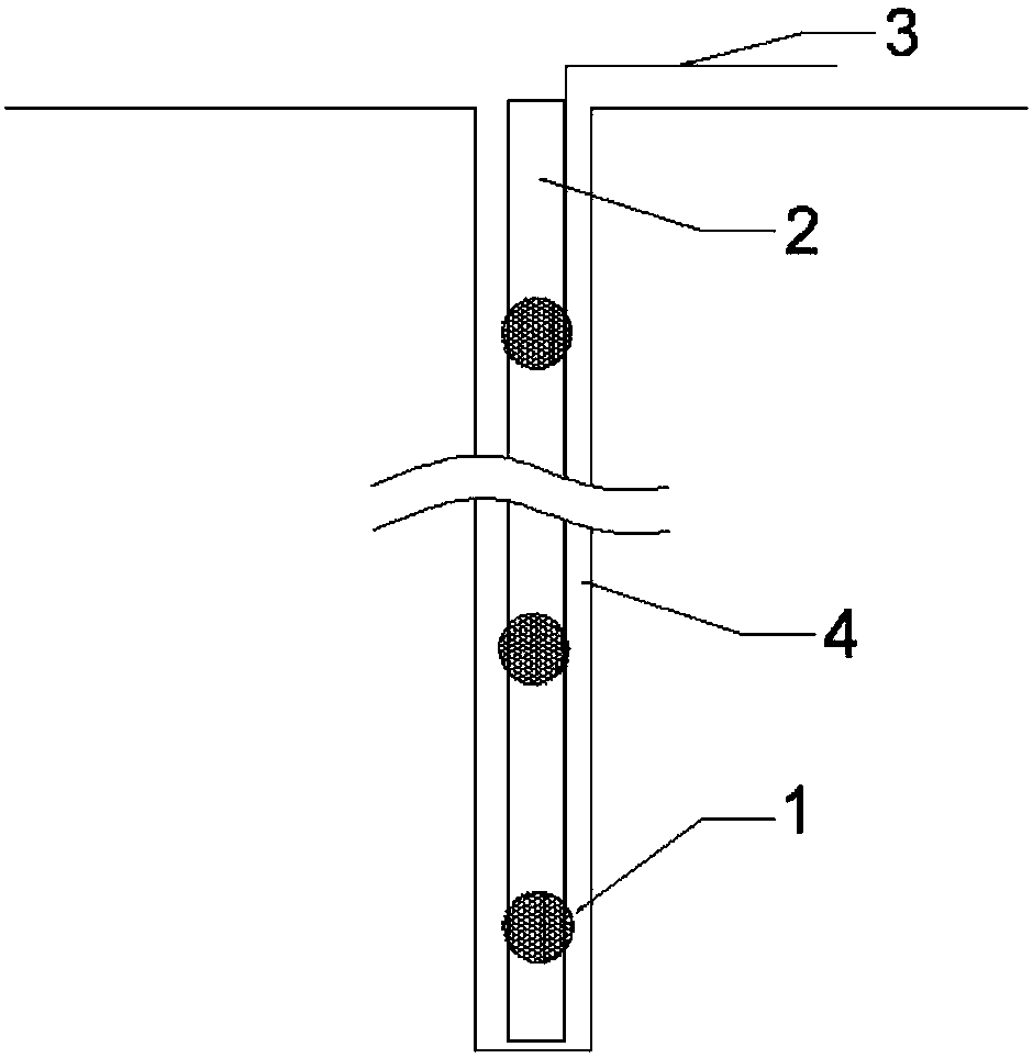 Embedding material and method suitable for embedding earth pressure cell