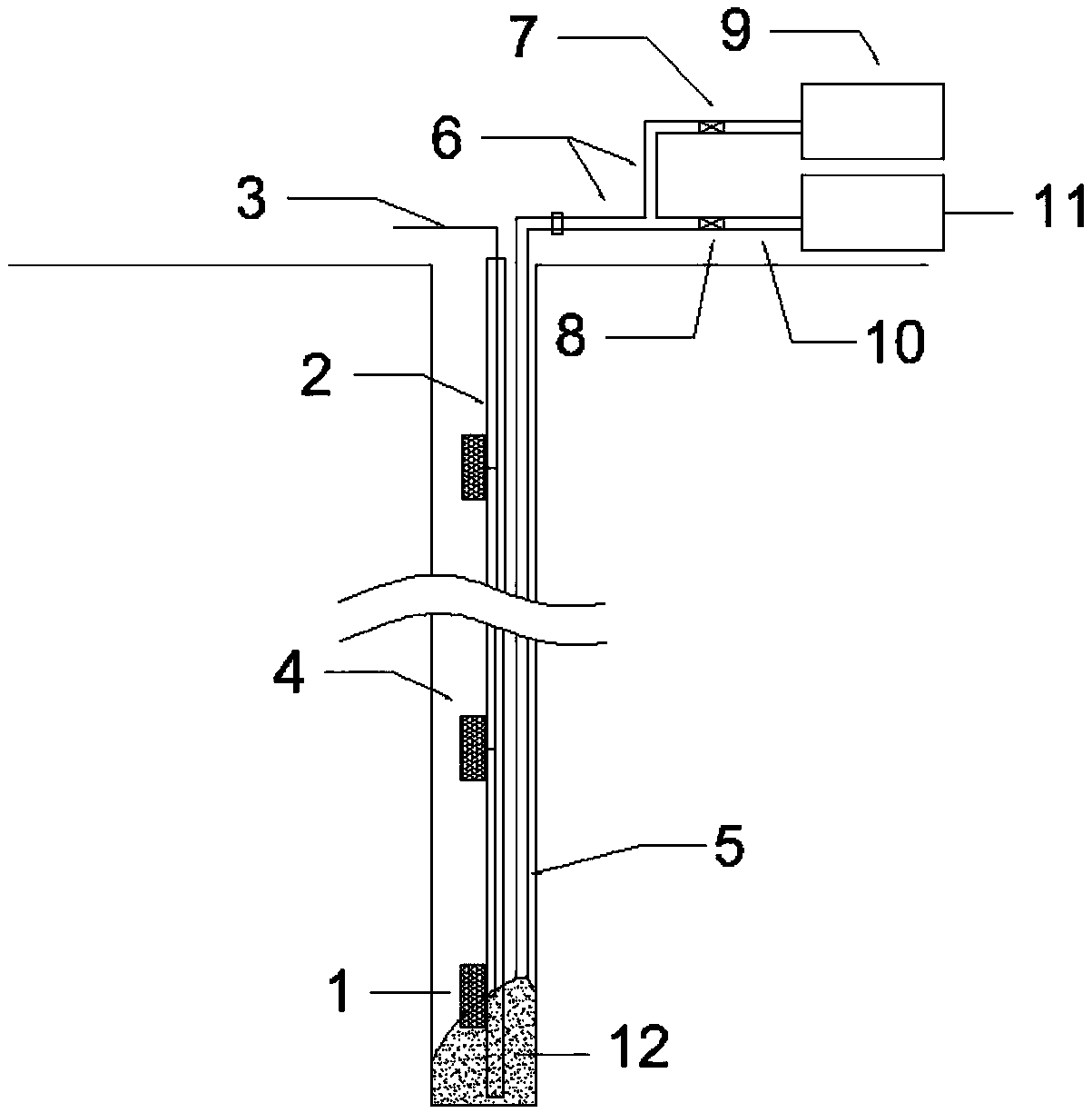 Embedding material and method suitable for embedding earth pressure cell