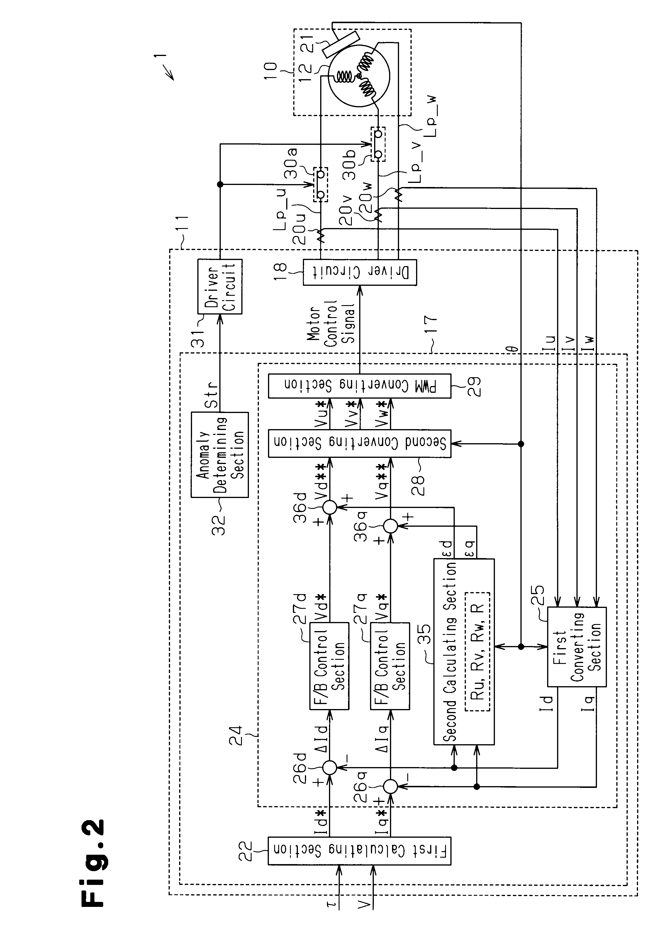 Motor controller and electric power steering apparatus