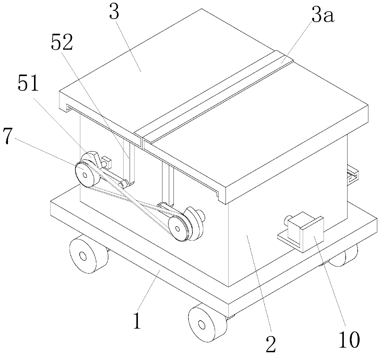 Storage equipment for mold sealing