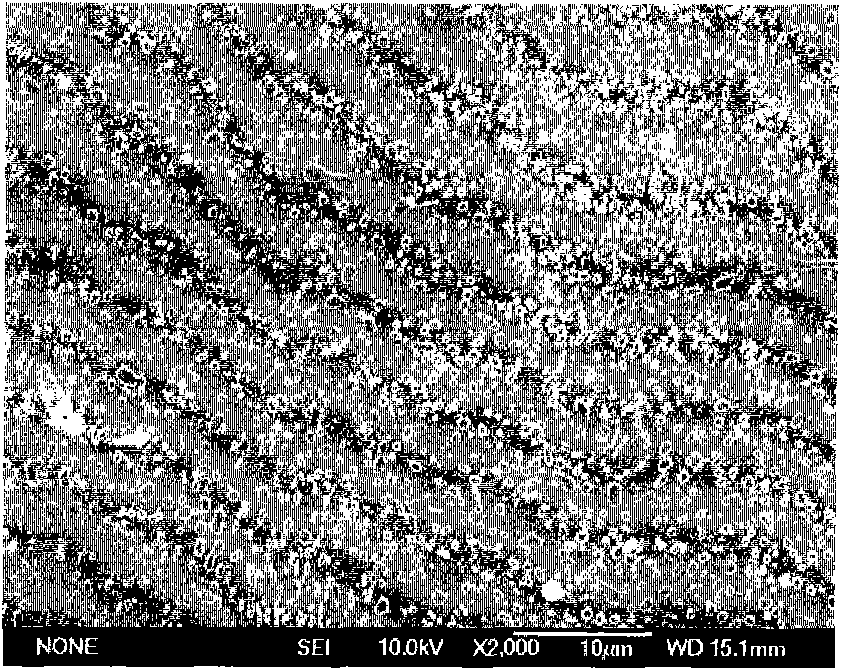 Method for controlling form of carbide in bearing steel