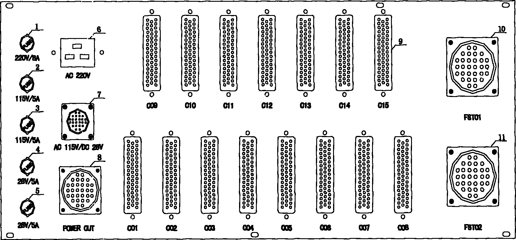 Low-frequency standard signal switching device