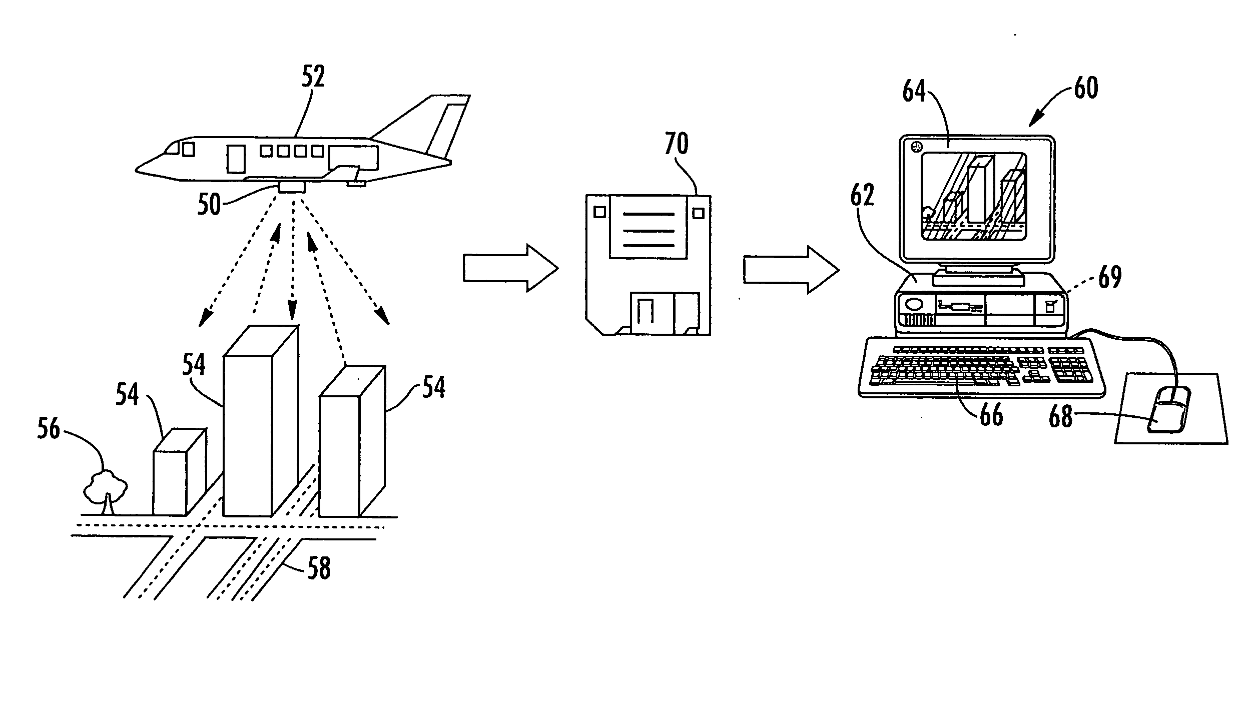 Method and apparatus for processing complex interferometric SAR data