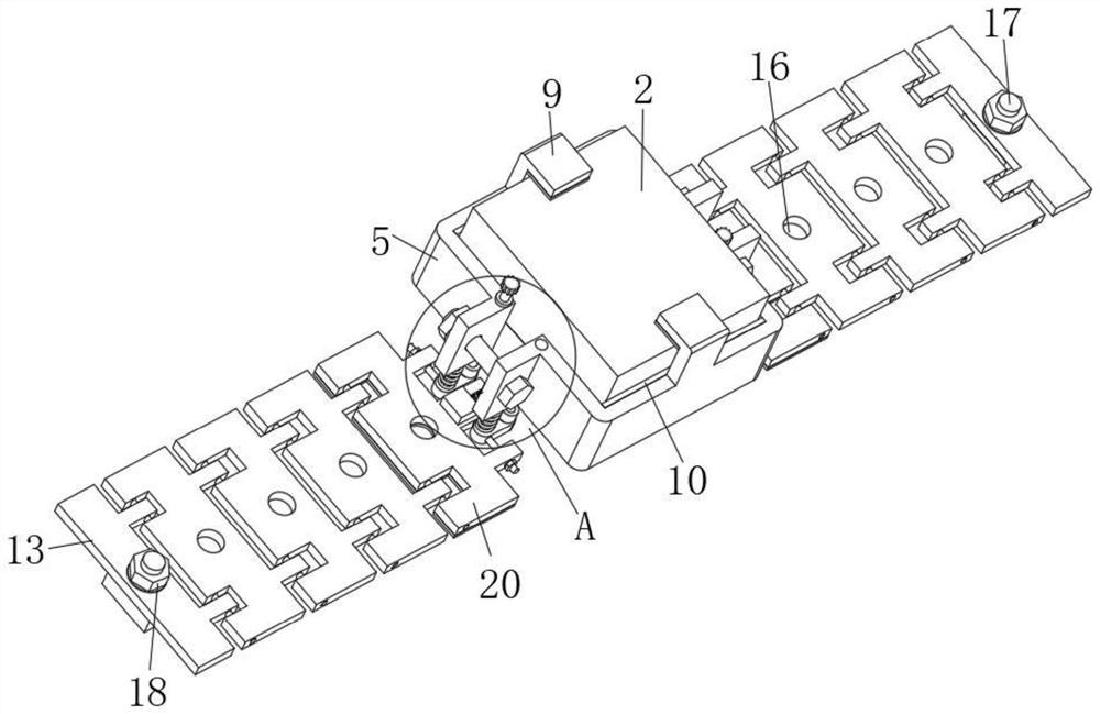 A kind of installation device for wireless temperature measurement sensor in smart grid