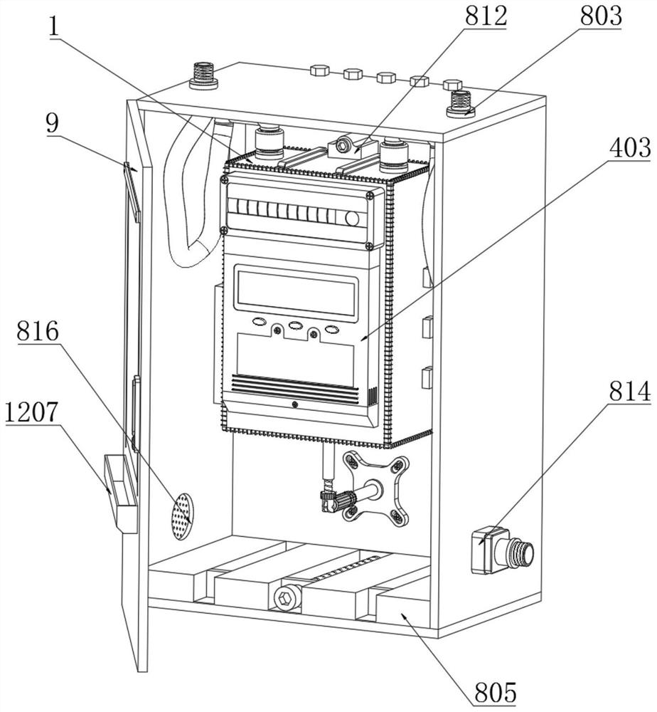 Safe and convenient intelligent gas meter