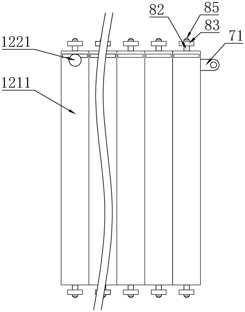 A new energy bus number management device