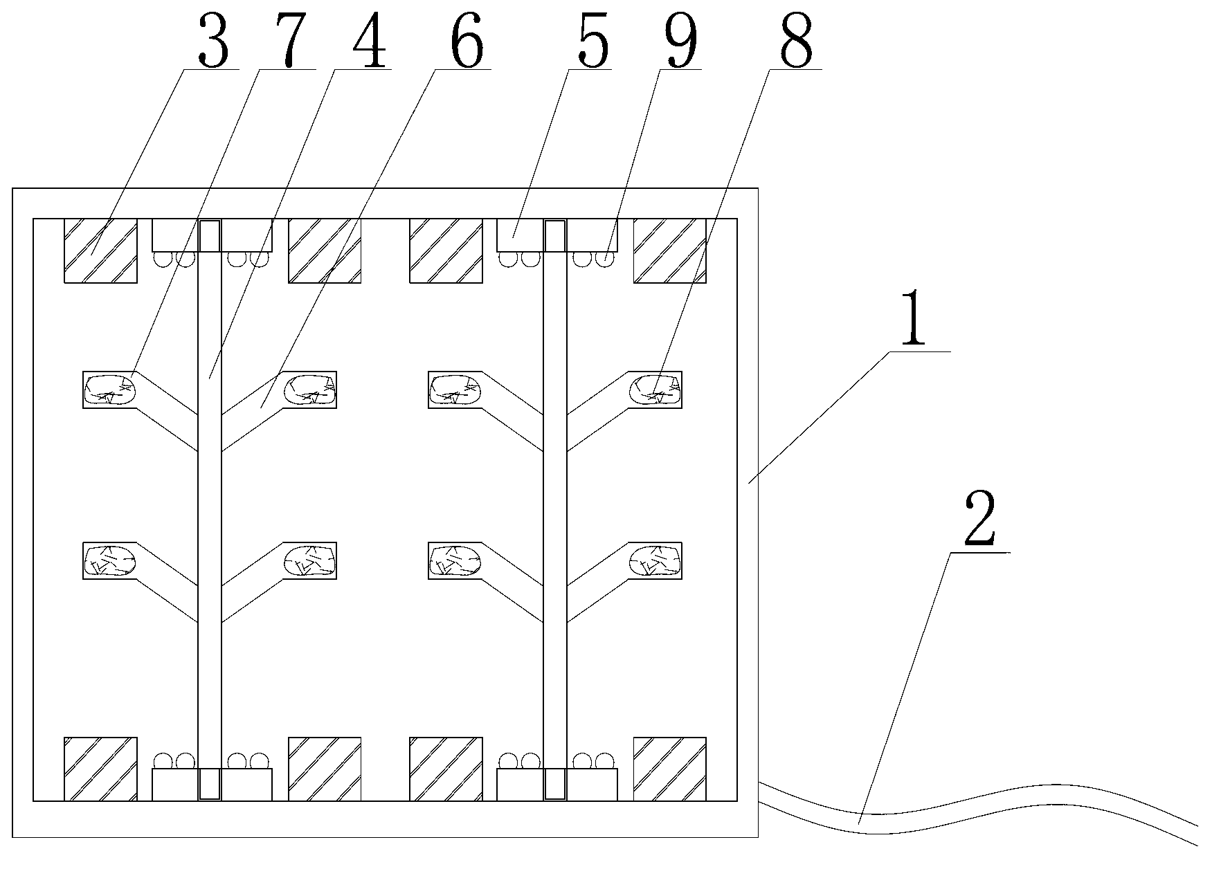 Modified shoe drying cabinet