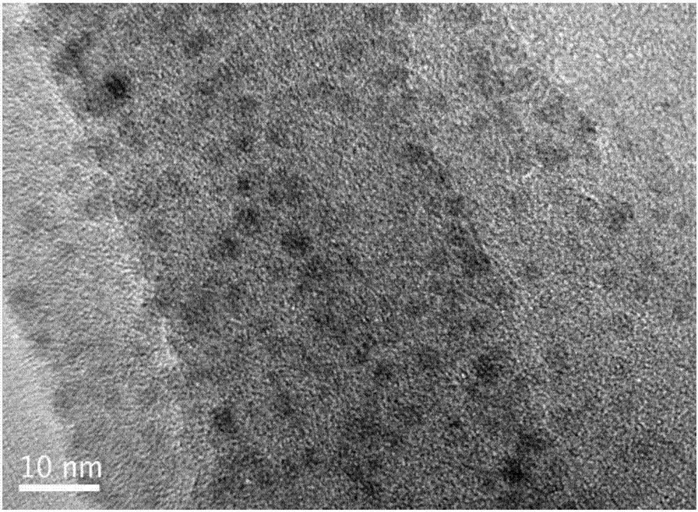 Carbon quantum dot/attapulgite nanocomposite as well as preparation method and application thereof