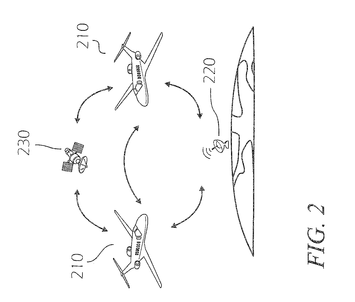 System and method for social networking of aircraft for information exchange