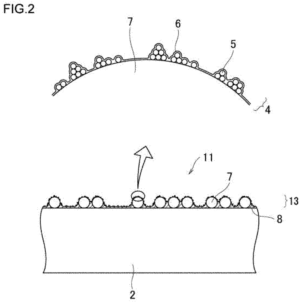 Liquid repellent film or sheet, and packaging material using same