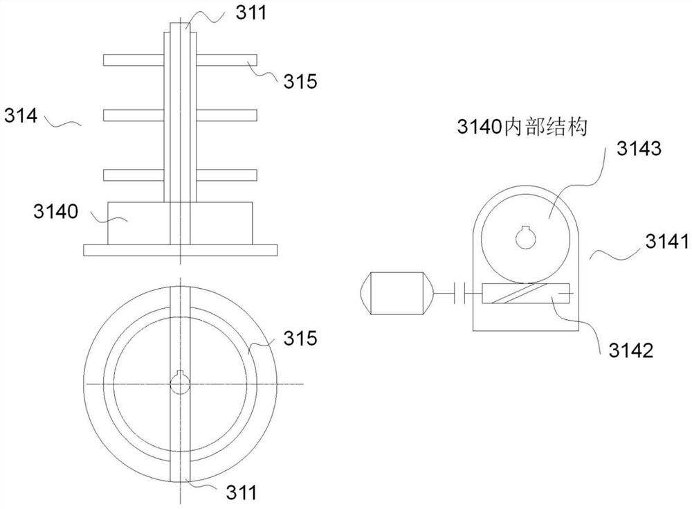 Intelligent waste gas microbiological treatment device and treatment method