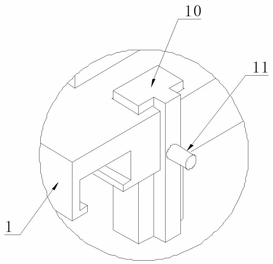 Environment-friendly horizontal crushing device for recycling building material waste