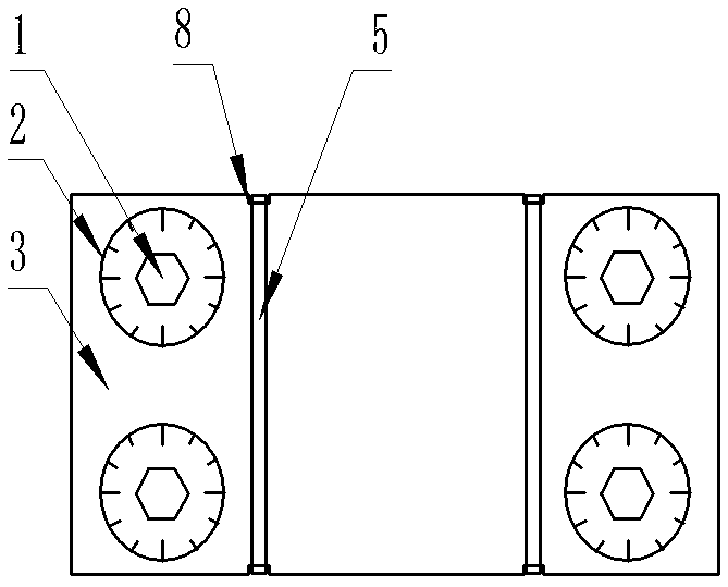 Artificial crevice device for simulating crevice corrosion research in deep-sea environment