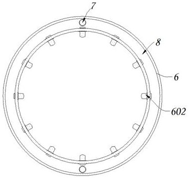 Plastic product production material guiding system with thermal cycle constant temperature effect