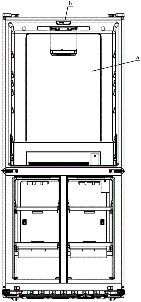 Refrigerator with sterilization purification device