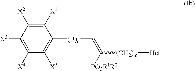 Alpha-substituted heteroarylalkyl phosphonate derivatives