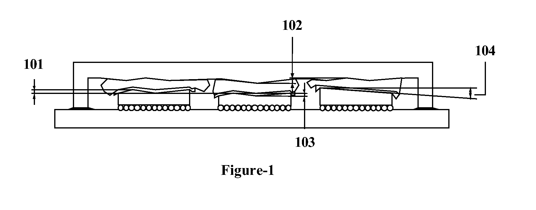 Method of fabricating a surface adapting cap with integral adapting material for single and multi chip assemblies