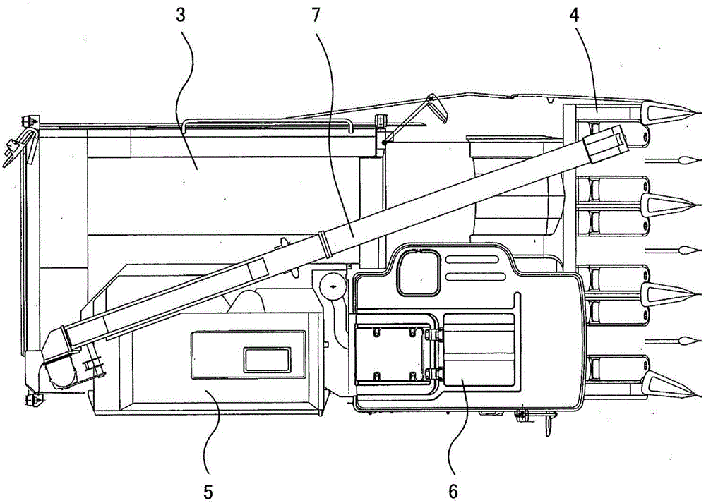 Driving part structure of working vehicle