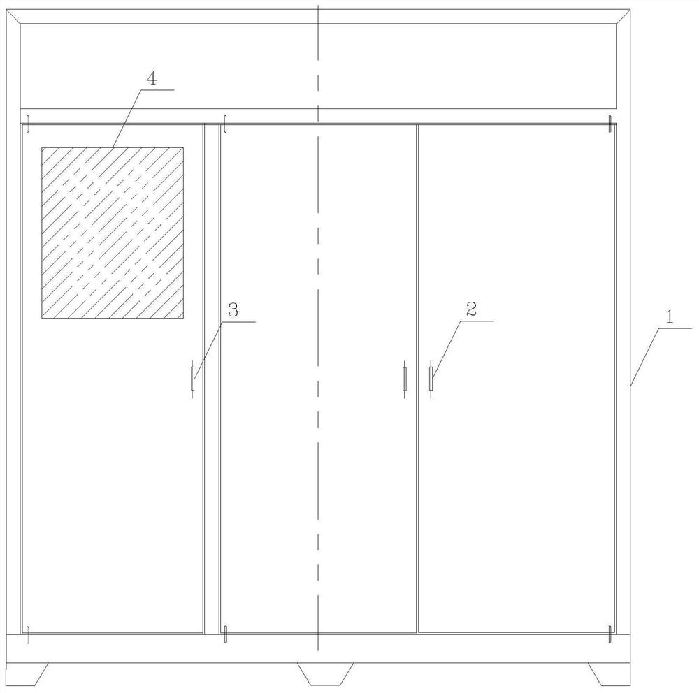 Modular micro-polluted water purification cabinet