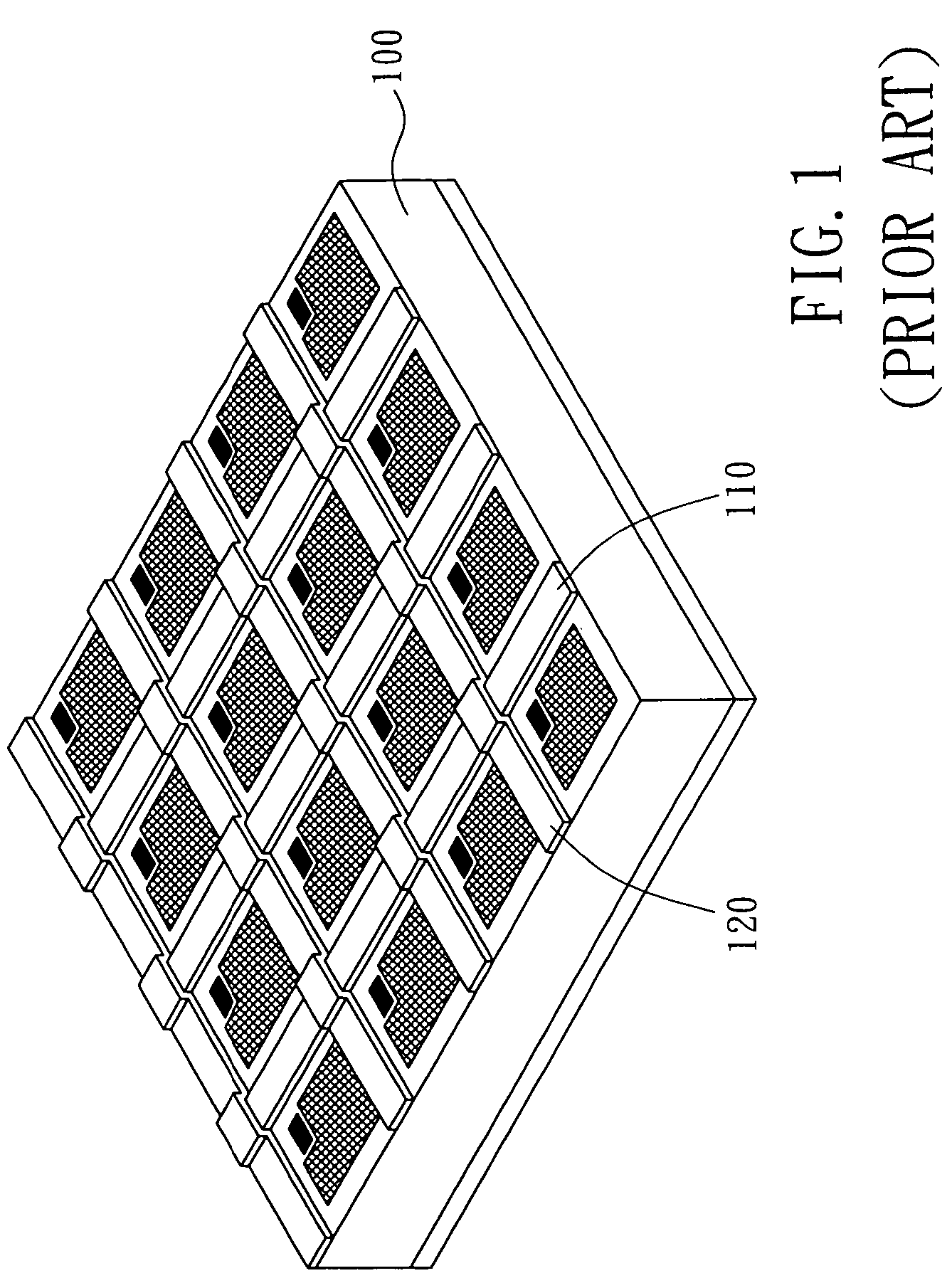 Pixel array with flexible circuit layout having respective scan and data line profiles with predetermined wave construction so as to evenly distribute any strain on the respective scan and data lines to withstand stress and be flexible