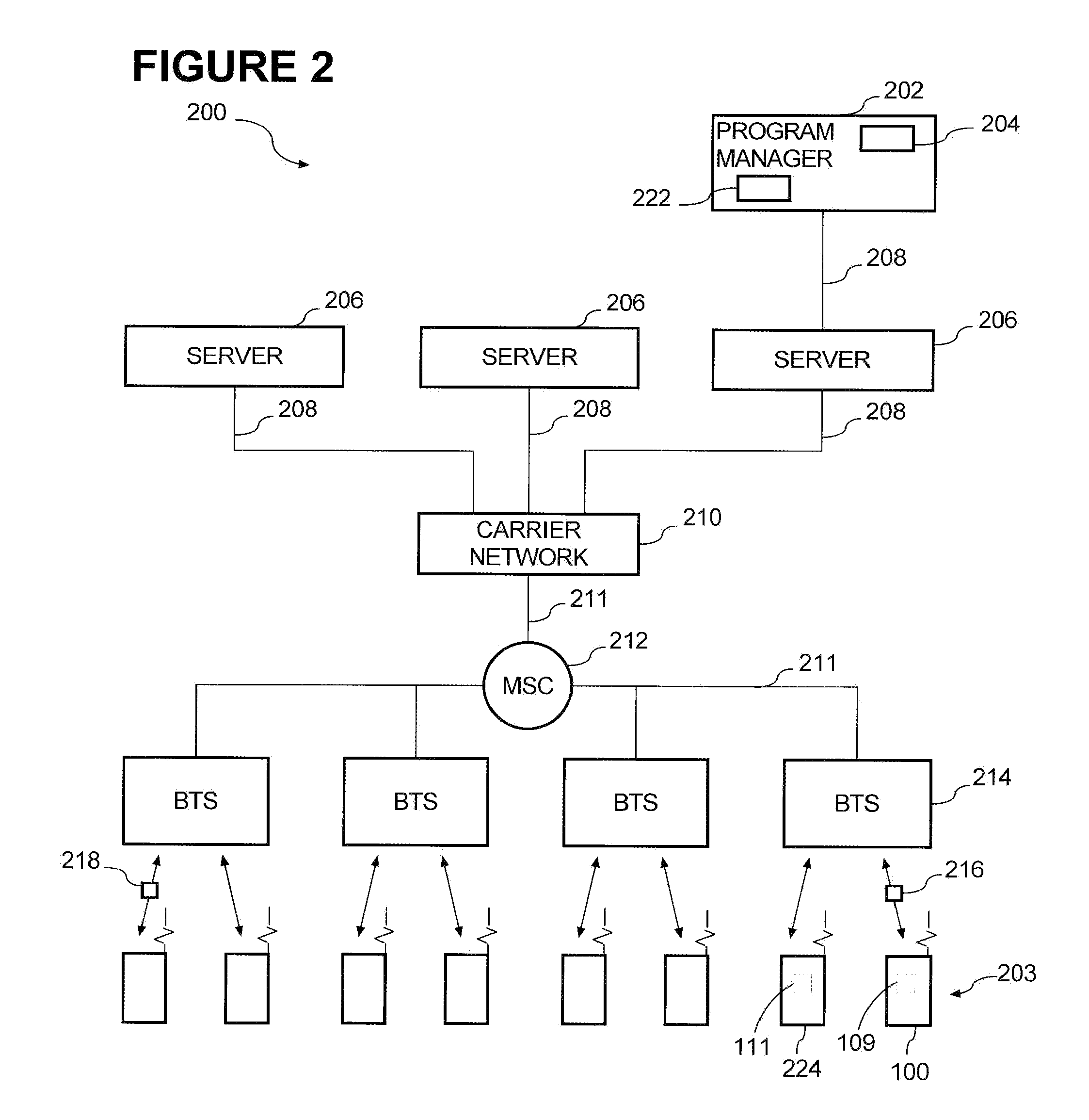 Method and apparatus for network initiated uninstallation of application program over wireless network