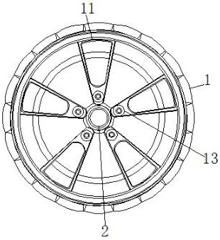 Rigidity-adjustable engineering truck rubber damping equipment