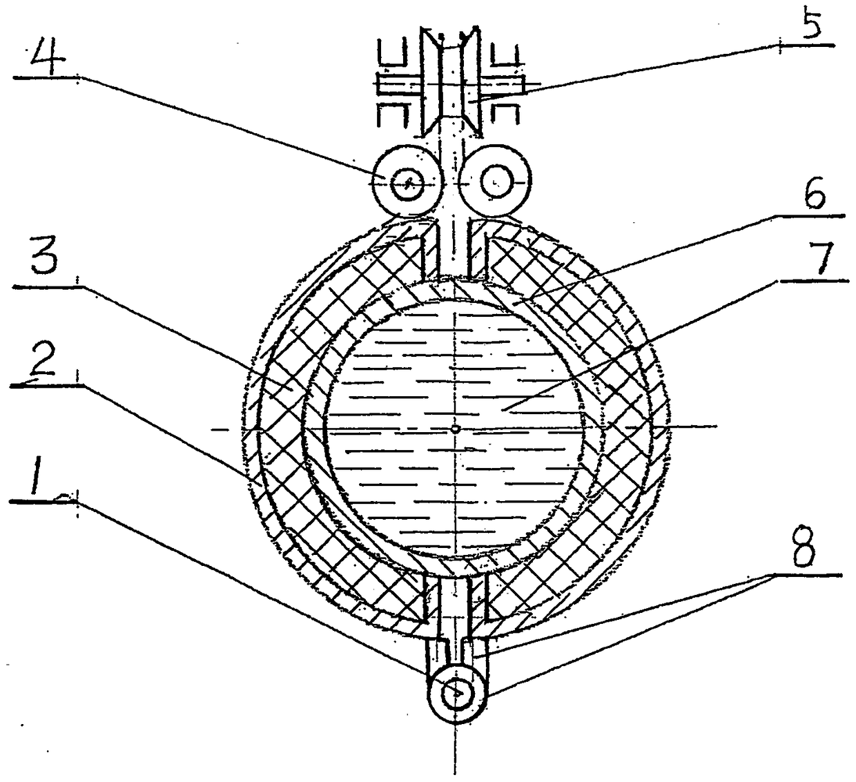 Wind solar heating, cooling and power-generation three-function machine