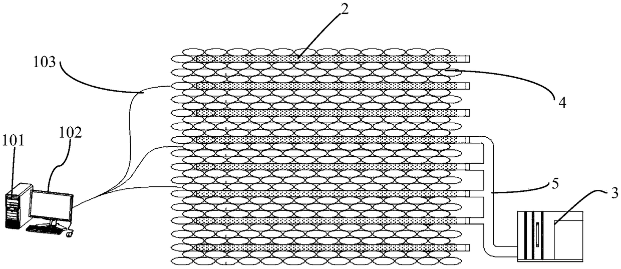 Device and method capable of regulating bagged food fresh-keeping storage