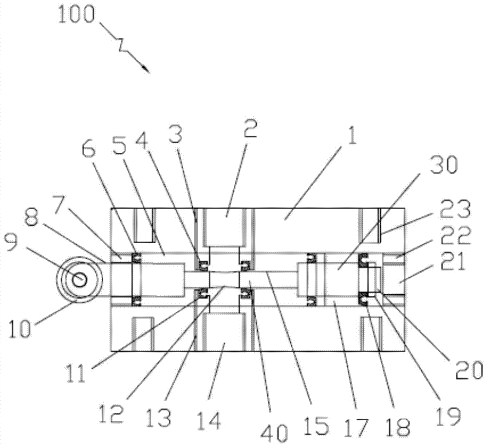 New high-pressure two-position two-way straight-through mechanical air control valve