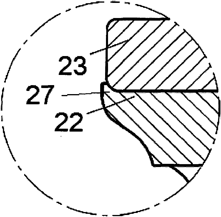 Input end assembly of mechanical supercharger