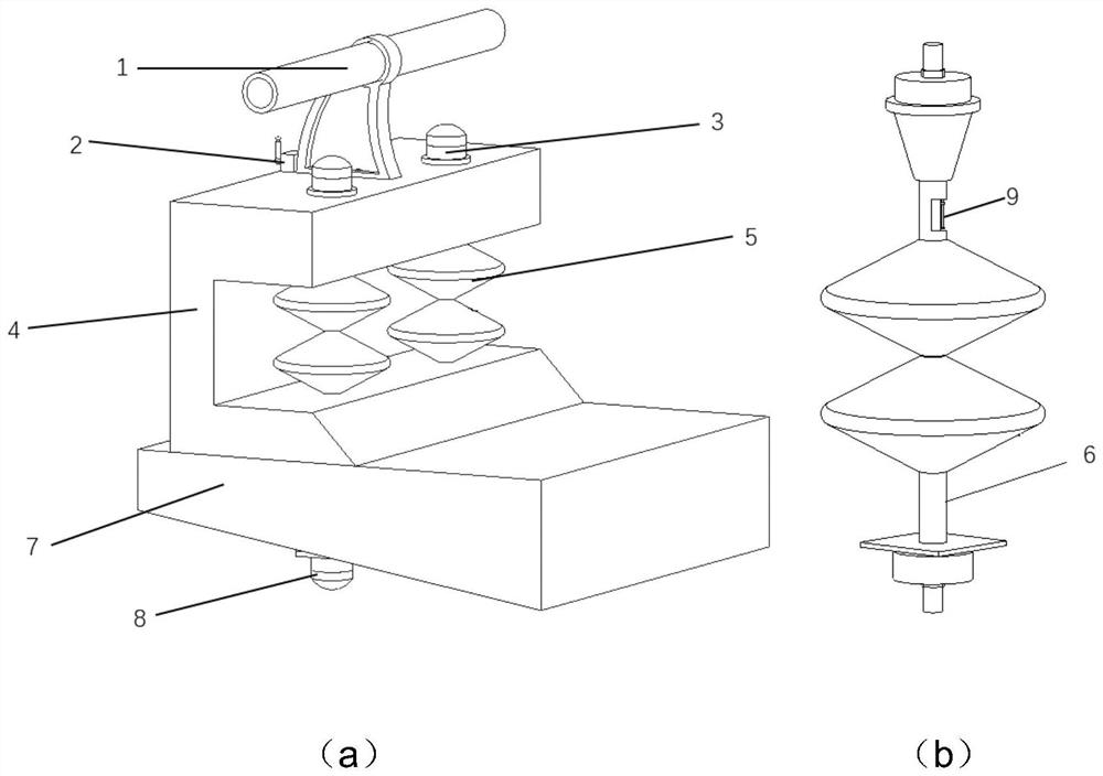 Highway bridge reinforced flexible anti-collision wall and construction method thereof