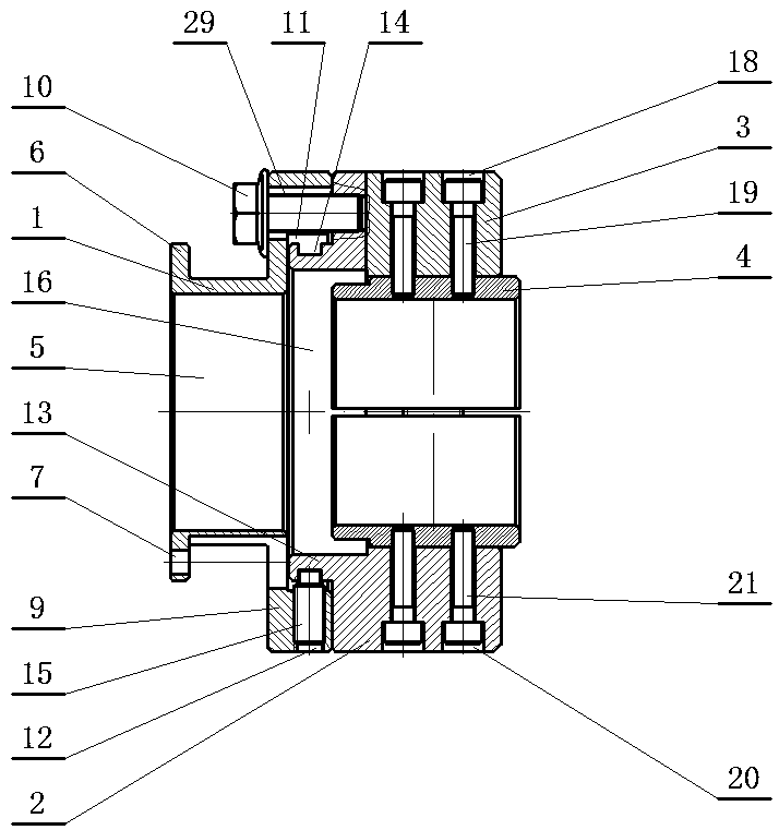 Chuck used for die head threading machine clamping without damages