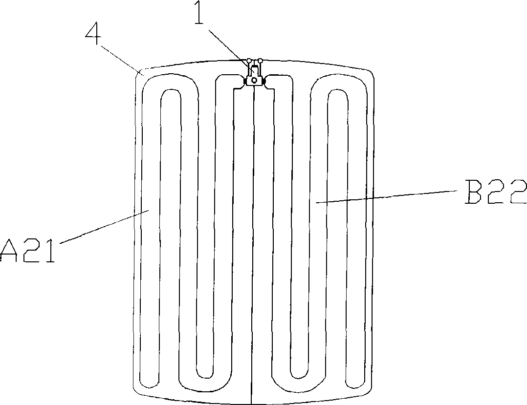 Air bed for preventing and treating bedsore