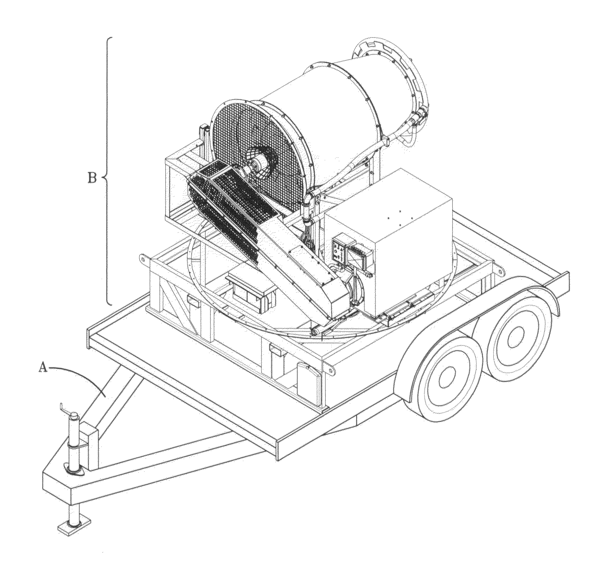 Dust suppression apparatus