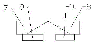 Saline land corn thinning device