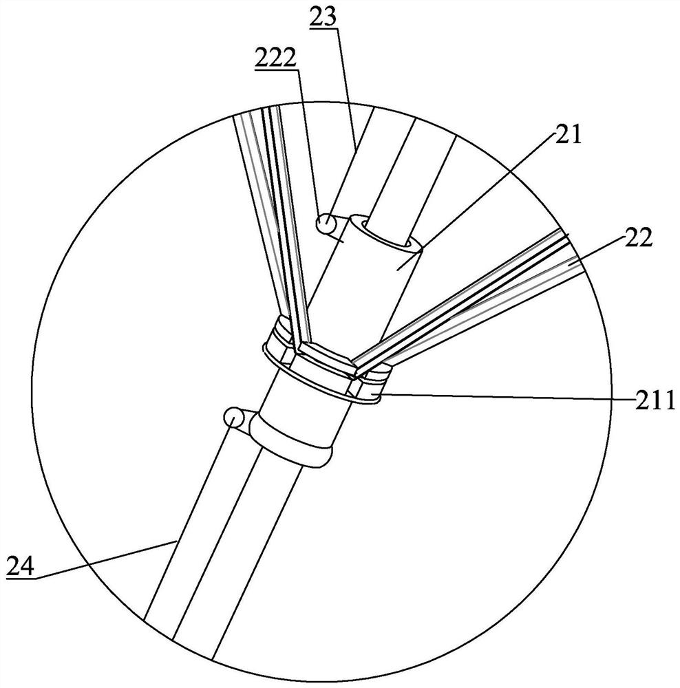 Bolt dismounting and mounting device and dismounting and mounting mode