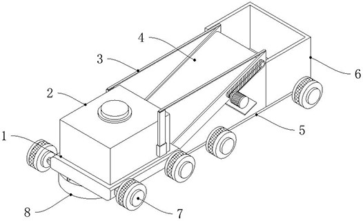 Agricultural weeding and collecting integrated farming device