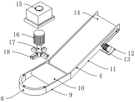 Agricultural weeding and collecting integrated farming device