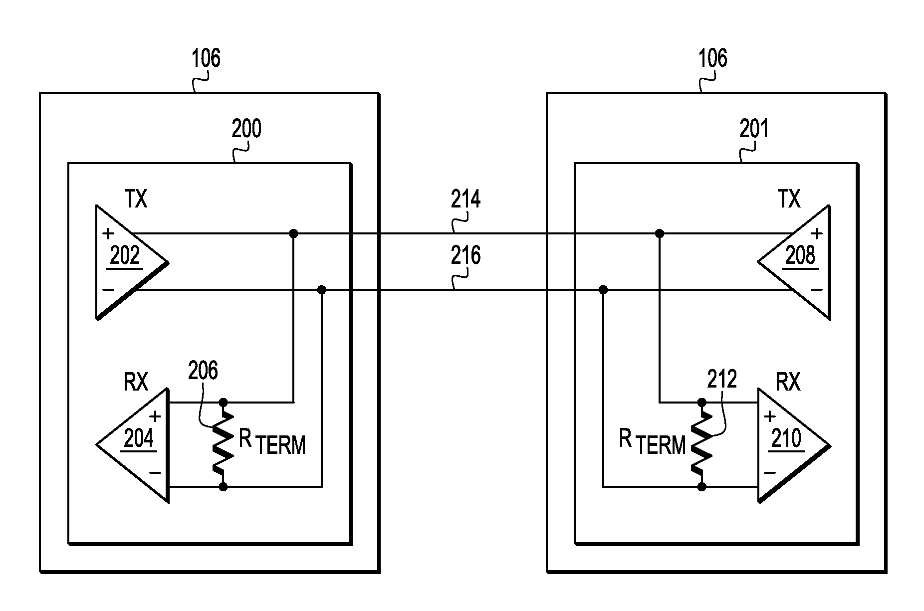 Lvds with idle state