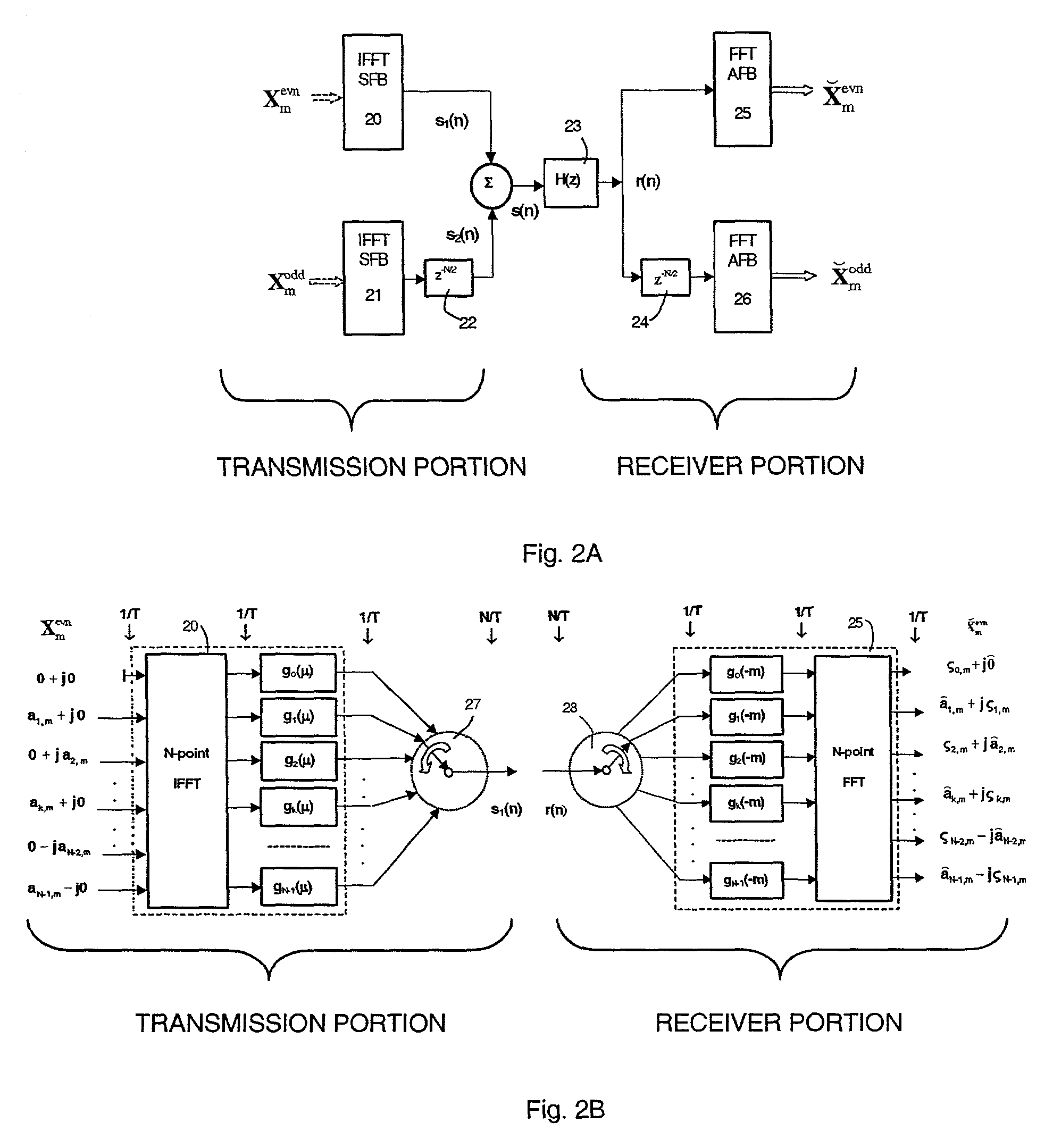 Per-bin DFE for advanced OQAM-based multi-carrier wireless data transmission systems