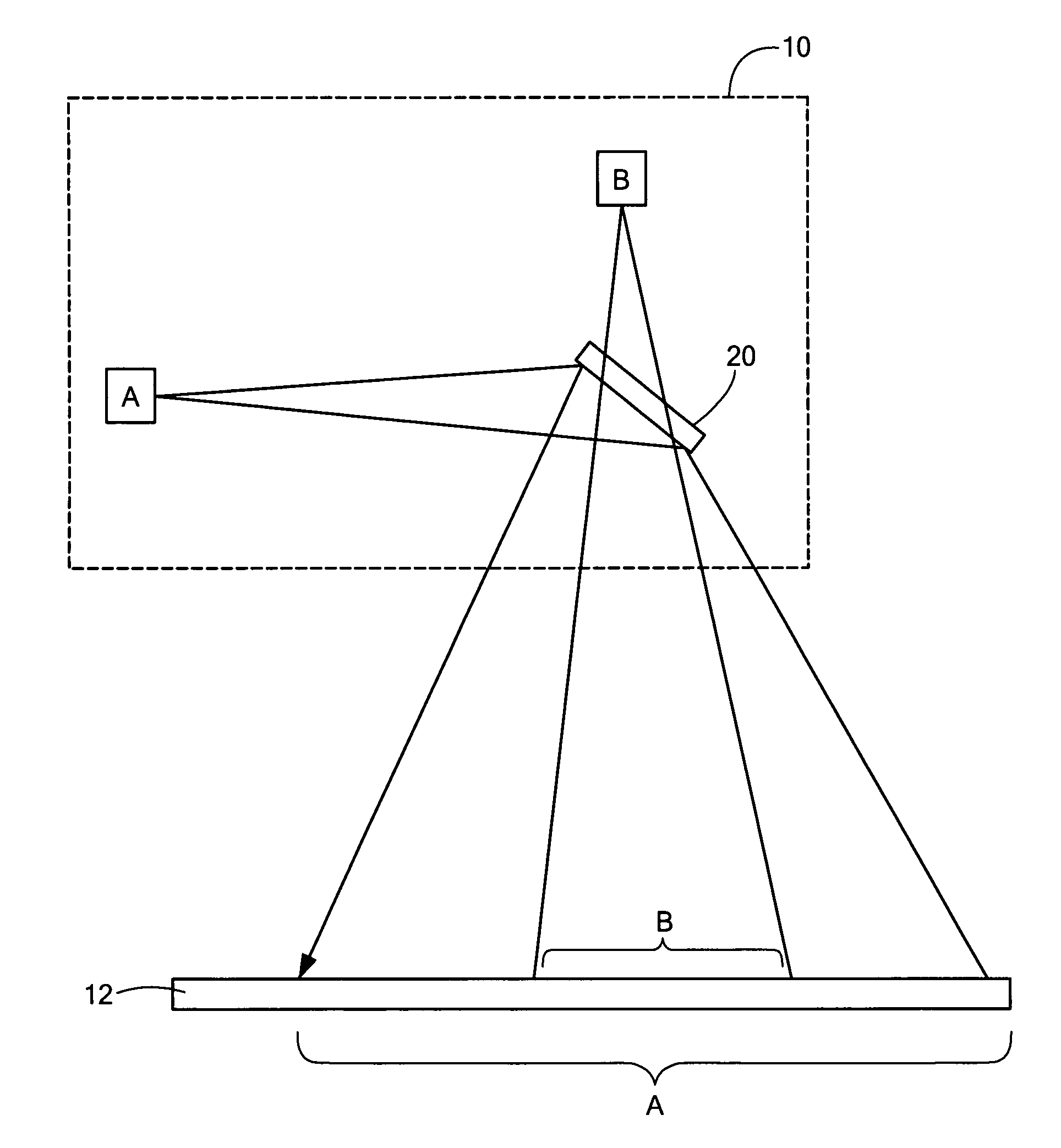 Non-contact passive ranging system